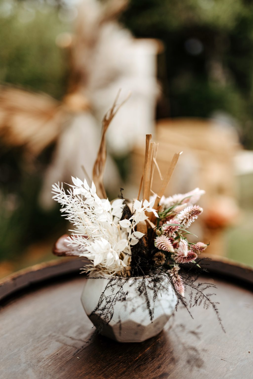 Dark moody wedding decor - 1